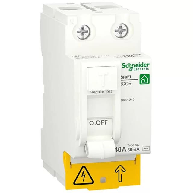 Диференціальне реле Schneider Electric Resi9 40A 2P 30mA АС (R9R51240)