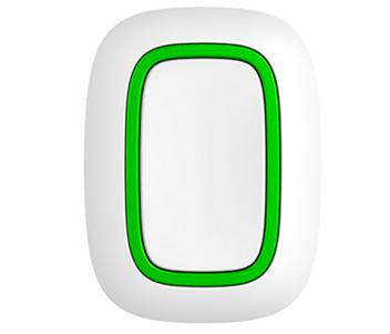 Бездротова тривожна кнопка біла Ajax Button white EU
