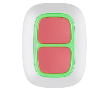 Тривожна кнопка Ajax DoubleButton white EU
