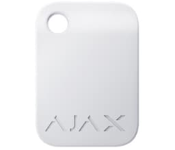 безконтактний брелок управління Ajax Tag white (10pcs)