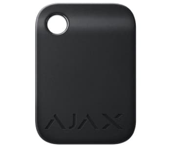 Безконтактний брелок управління Ajax Tag Black (10pcs)
