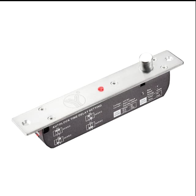 Замок ригельний Yli Electronic YB-700B(LED) врізний для системи контролю доступу