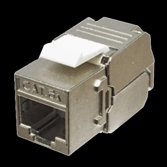 Модуль KeyStone RJ45 STP, кат. 6a, Slim LW LW-KJ6A-03-C6A