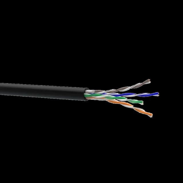 мідь зовнішній ЗЗКМ Кабель Cat. 5e U/UTP 4x2x24 AWG PE (К)(70910031) бухта 500м.