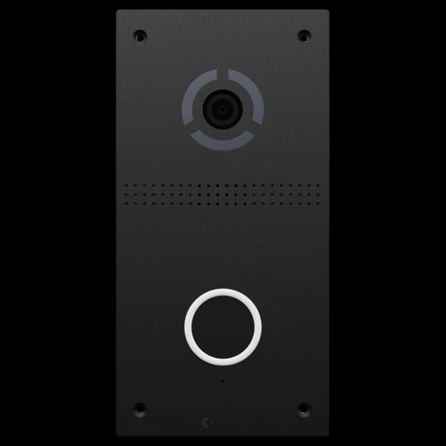 IP панель виклику з безконтактною кнопкою виклику Bas-IP AV-05FD black