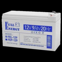 Свинцево-кислотна акумуляторна батарея Full Energy FEL-129 9А•г 12В гелева