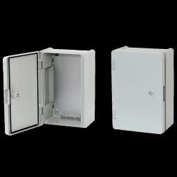 Щит з монтажною панеллю,опалові двері IP 65 ERKA 022