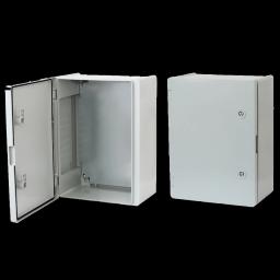 Щит з монтажною панеллю,опалові двері IP 65 ERKA 023