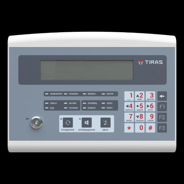 Панель керування та індикації Тірас ПКІ "Tiras"