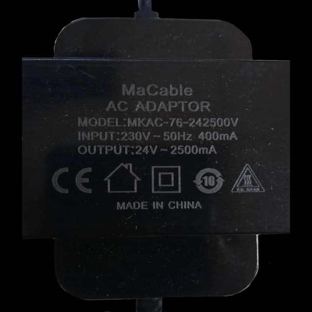 Блок живлення Hikvision MKAC-76-242500V 24В 2.5A