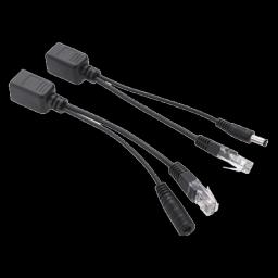 POE інжектор 802.3at (30Вт), Black, OEM Q50 пасивний (пара)