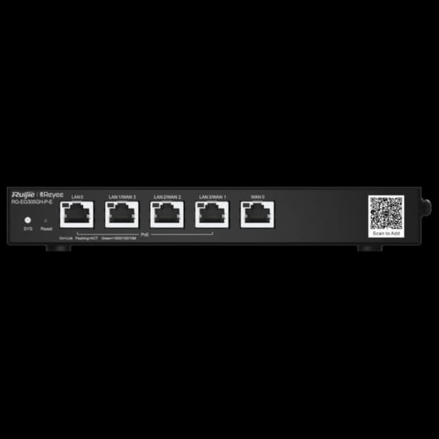 Маршрутизатор Ruijie Reyee RG-EG305GH-P-E PoE з хмарним керуванням