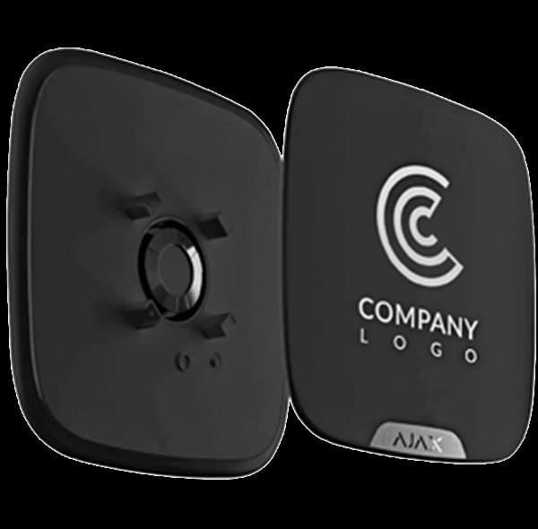 Лицьова панель для Ajax StreetSiren Ajax Brandplate 10 шт. black