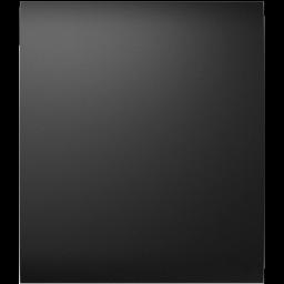 Центральна кнопка Ajax CenterButton (1-gang/2-way) [55] black для одноклавішного або прохідного вимикача