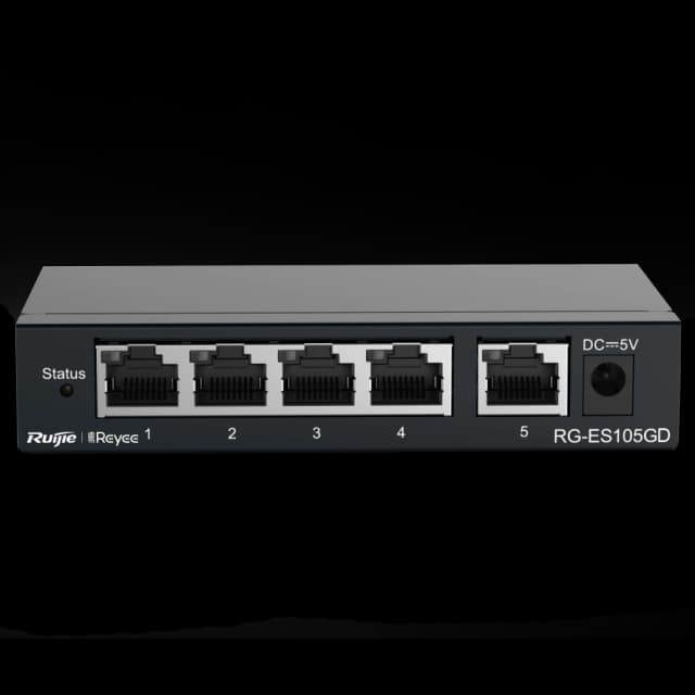 Комутатор 5 портів некерований Ruijie Reyee RG-ES105GD