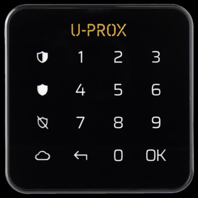 Бездротова сенсорна клавіатура для однієї групи U-Prox Keypad G1 Black