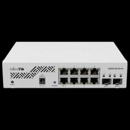Комутатор 8 портів керований MikroTik CSS610-8G-2S+IN