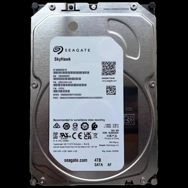 Жорсткий диск внутрішній SEAGATE SkyHawk ST4000VX015 4Тб