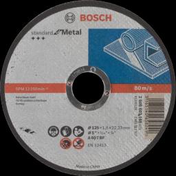 Відрізний круг по металу Bosch Standard for Metal 125x1.6x22.23