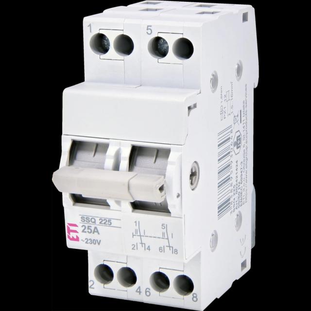 Перемикач навантаження ЕТІ SSQ 240 "1-0-2", 2p 40A