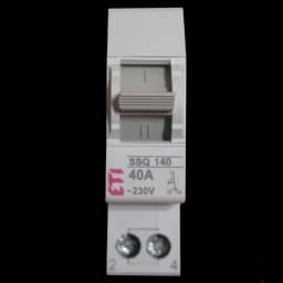 Перемикач навантаження ЕТІ SSQ 140 "1-0-2", 1p 40A