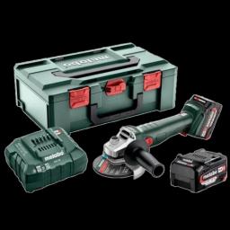Акумуляторна кутова шліфувальна машина Metabo W 18 L 9-125 (602247510)