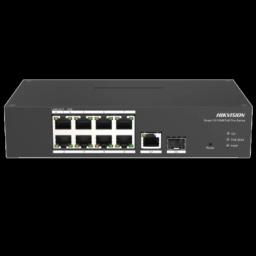 Комутатор 10 портів керований Hikvision DS-3T1310P-SI/HS PoE