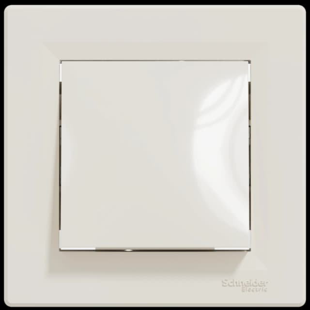 Перемикач одноклавішний самозатискний Schneider Electric Asfora EPH0400123