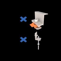 Комплект кріплень Kripter MetalTile I до металочерепиці