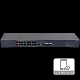 Комутатор 18 портів керований Dahua DH-CS4218-16ET-135 PoE