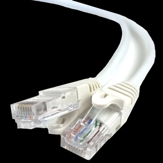 Патч-корд білий 1м UTP CAT5e