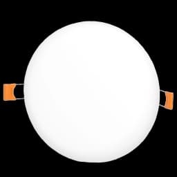 LED світильник безрамковий круглий VIDEX 9W 4100K 220V