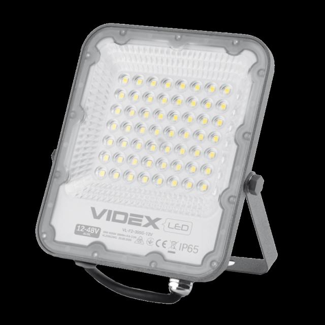 LED прожектор VIDEX PREMIUM 30W 5000K 12-48V