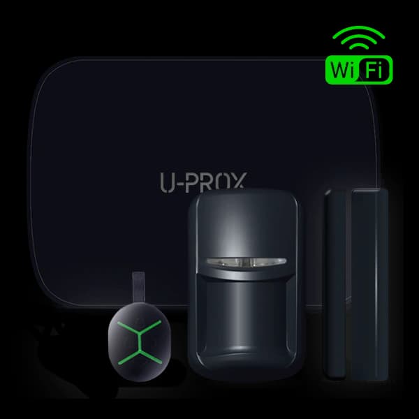 Комплект бездротової охоронної сигналізації U-Prox MPX L KF kit Black