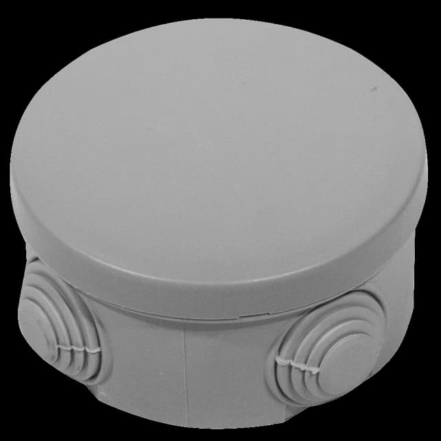 Коробка розподільча кругла зовнішня IP54, UEA (80х45)