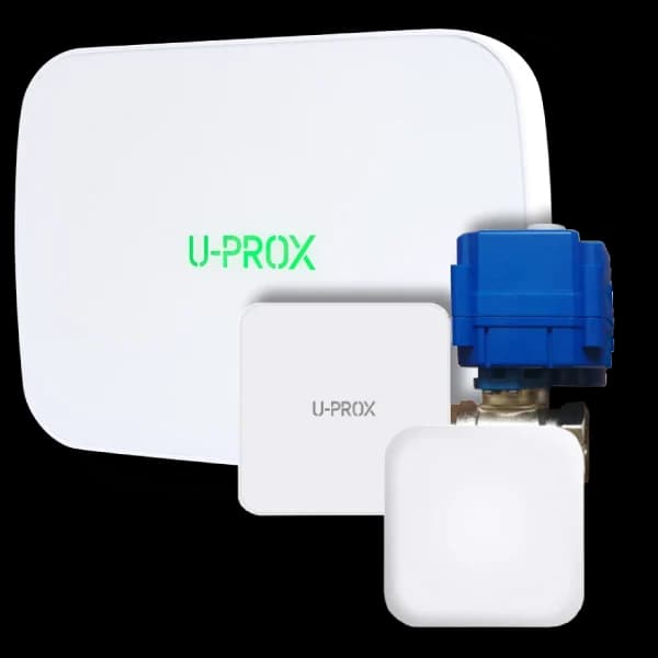 Бездротовий комплект запобігання затоплення U-Prox DN15 White