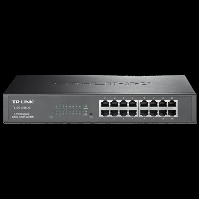 Комутатор 16 портів керований TP-LINK TL-SG1016DE 1000М
