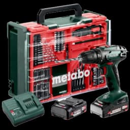 Акумуляторний шуруповерт Metabo BS 18 Mobile Workshop (602207710)