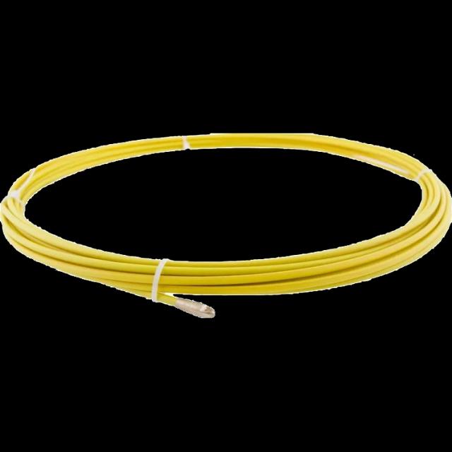 Протяжка для кабелю склопластикова E.NEXT e.draw.rope.38.5 (d=3,8 мм, L=5 м)