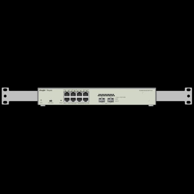 Комутатор 10 портів керований Ruijie Reyee RG-NBS3100-8GT2SFP-P V2 POE L2