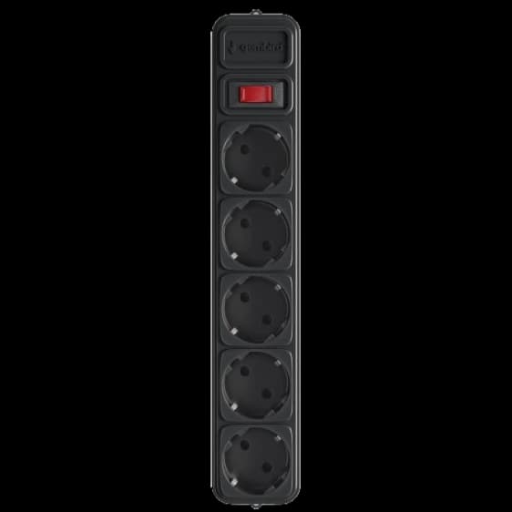 Мережевий фільтр для ДБЖ (UPS) 1.8 м кабель 5 розеток Gembird SPG5-X-6B