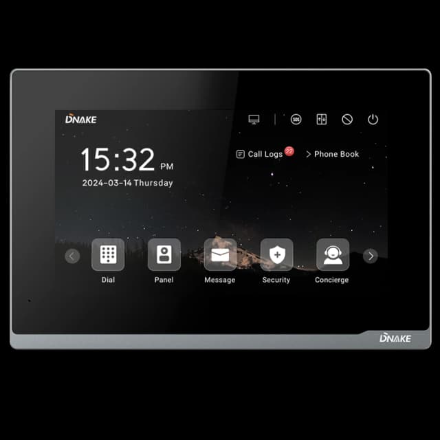Відеодомофон з Wi-Fi Dnake E217W 7" Linux