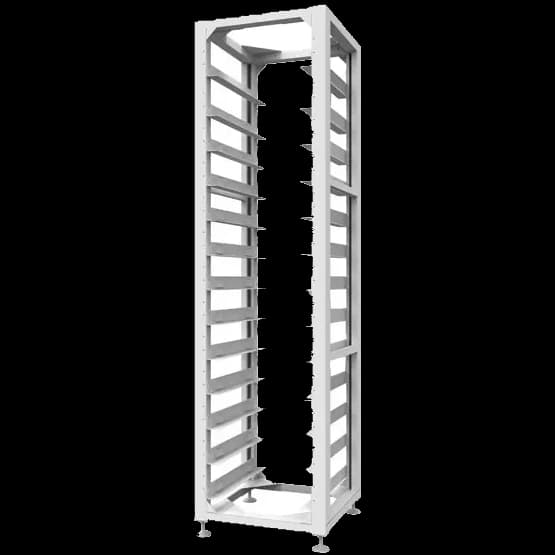 Стойка Deye 3U-HRack-2G 13 floors для 12 висковольтних батарей