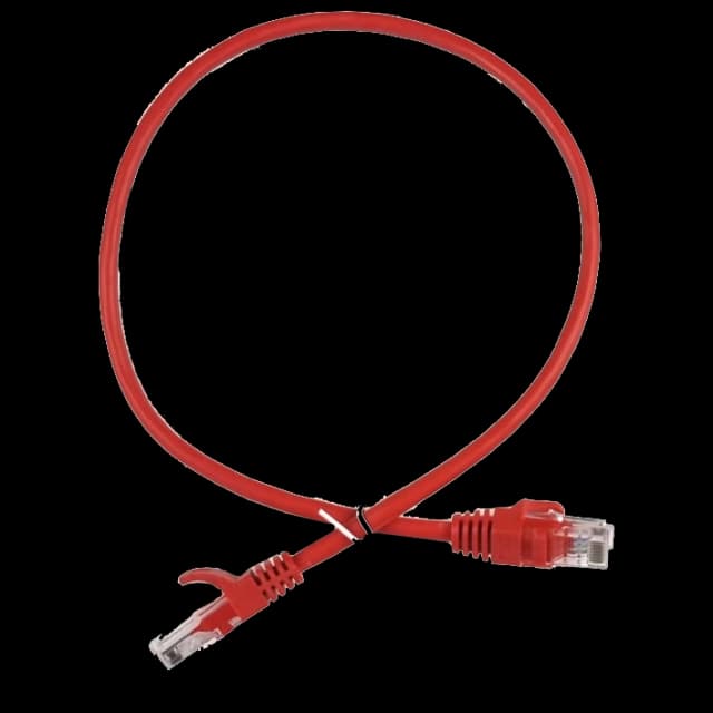 Патч-корд червоний EServer UTP CAT5e