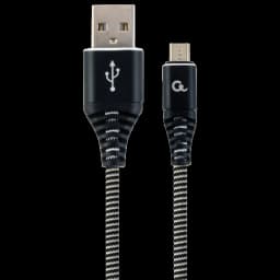 Кабель Cablexpert CC-USB2B-AMmBM-2M-BW USB 2.0/Micro B 2м