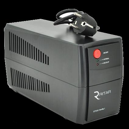 Джерело безперебійного живлення Ritar RTP500 Standby-L 500ВA