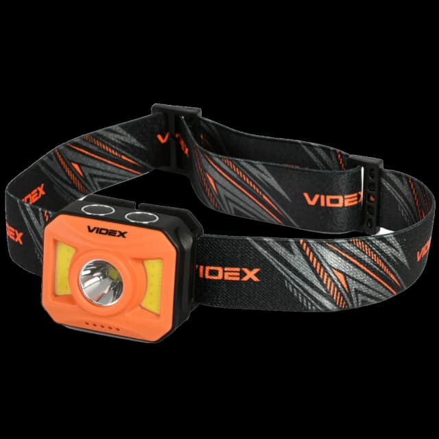Налобний світлодіодний ліхтарик VIDEX VLF-H085-OR 400Lm 5000K
