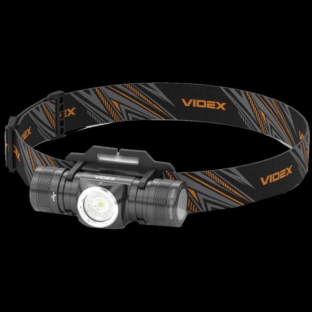 Налобний світлодіодний ліхтарик VIDEX VLF-H065A 1200Lm 5000K