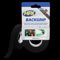 Стрічка-липучка для бандажу кабелів BACKGRIP BG1605 16х1,25мм 5м
