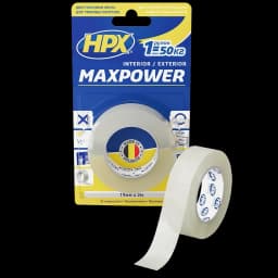 Стрічка двохстороння MAXPOWER HT1905 19мм х 5м
